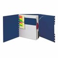 Tops Products Ampad, VERSA CROSSOVER NOTEBOOK, 1 SUBJECT, WIDE/LEGAL RULE, NAVY COVER, 11 X 8.5, 60 SHEETS 25634